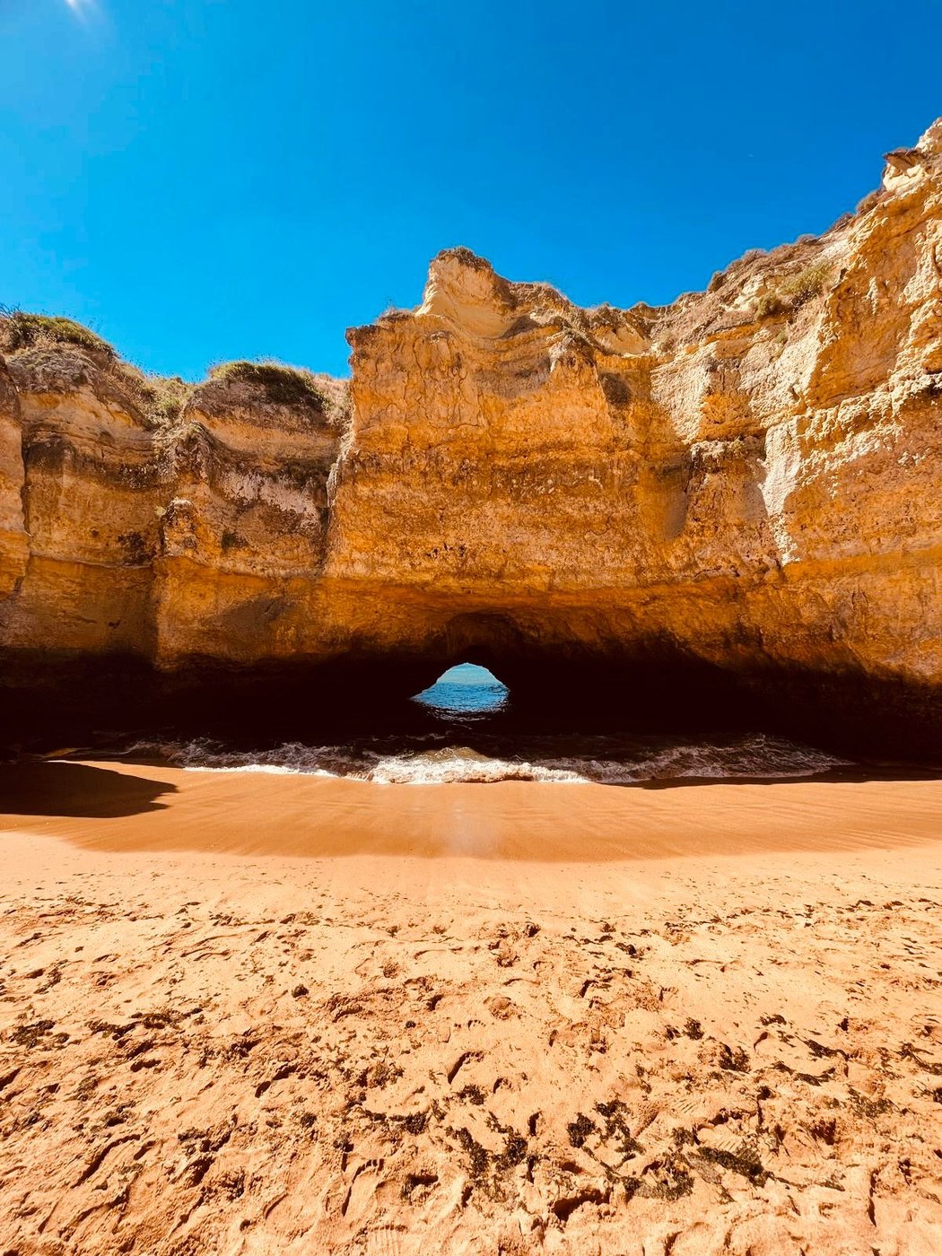 Algarve sea cave